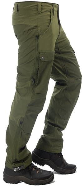 Arrak Outback Pant ulkoiluhousut, vihreä, view: 2