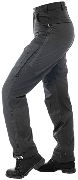 Arrak Outback Pant naisten ulkoiluhousut, mustaharmaa, view: 4