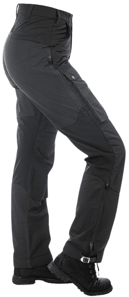 Arrak Outback Pant naisten ulkoiluhousut, mustaharmaa, view: 2