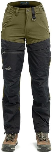 Arrak Hybrid naisten housut oliivi, view: 2