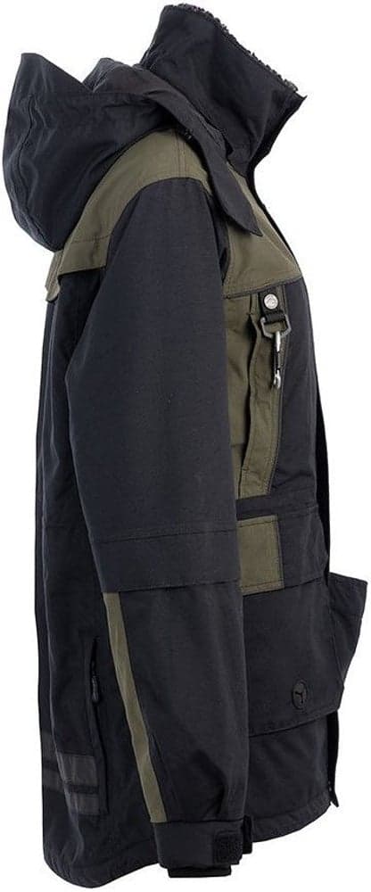 Arrak Original Jacket takki, musta/oliivinvihreä, view: 1