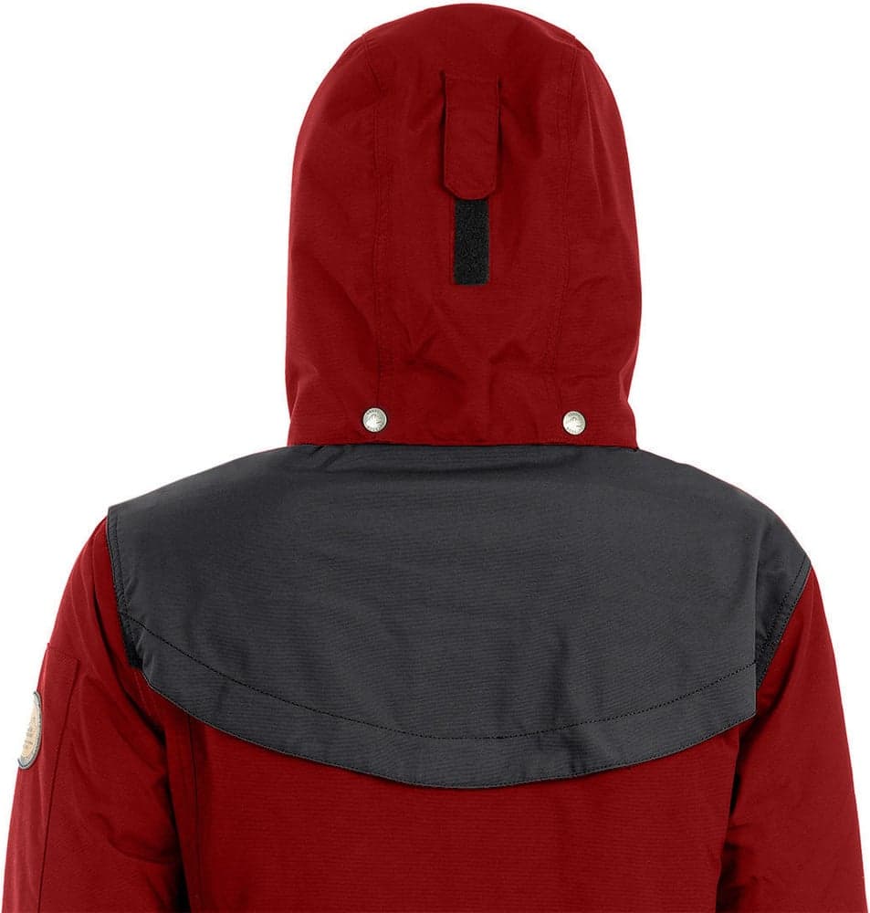 Arrak Original Jacket takki, Red/Anthracite, view: 4