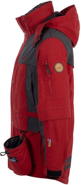 Arrak Original Jacket takki, Red/Anthracite, view: 3