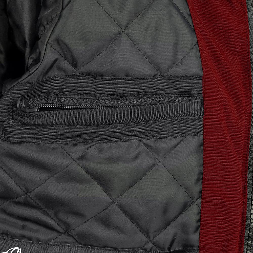 Arrak Original Jacket takki, Red/Anthracite, view: 5