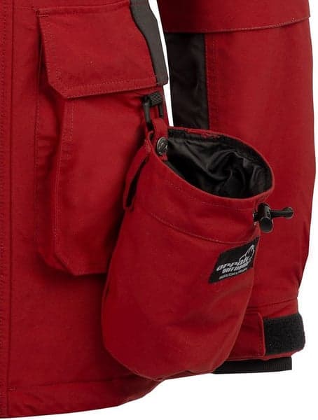 Arrak Original Jacket takki, Red/Anthracite, view: 7