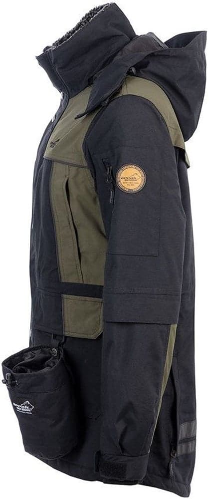 Arrak Original Jacket takki, musta/oliivinvihreä, view: 3