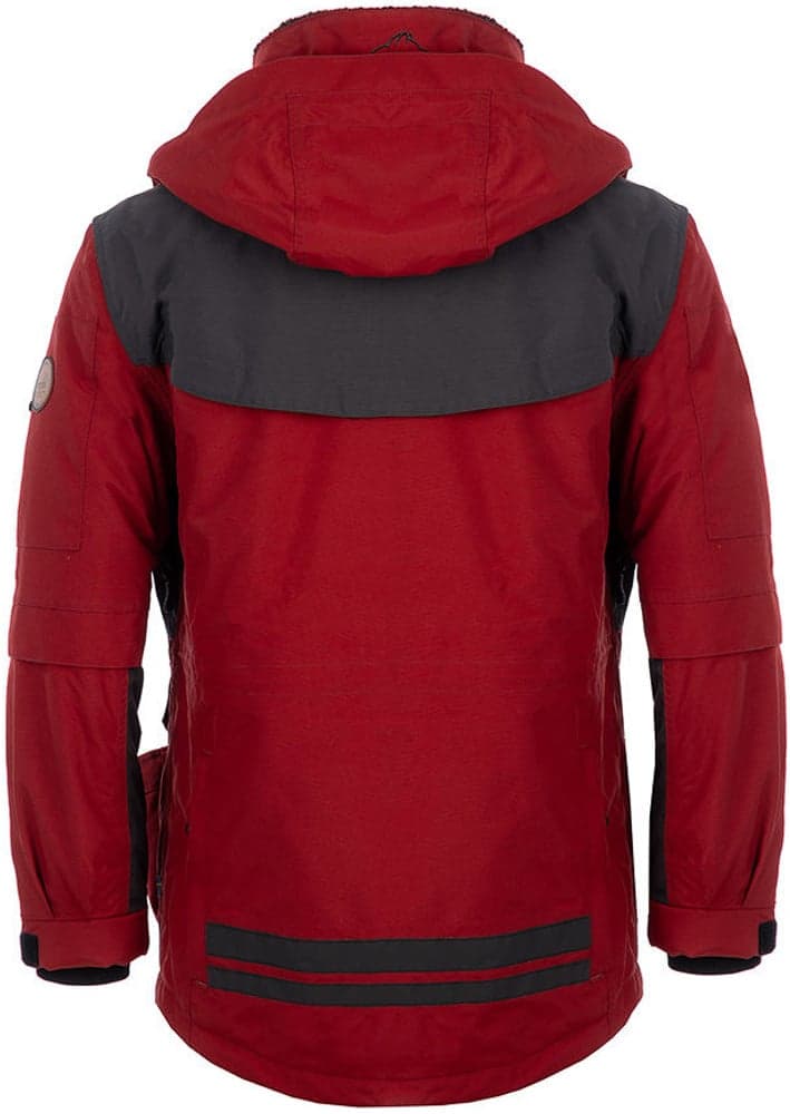 Arrak Original Jacket takki, Red/Anthracite, view: 2