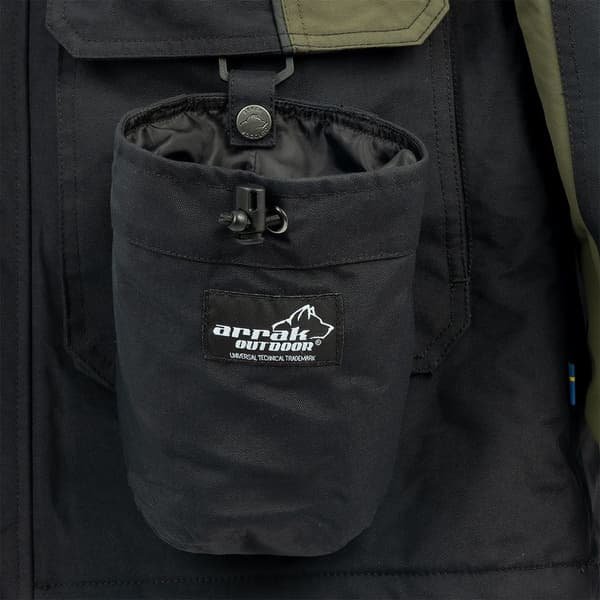 Arrak Original Jacket naisten takki, musta/oliivinvihreä, view: 8