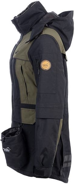 Arrak Original Jacket naisten takki, musta/oliivinvihreä, view: 3