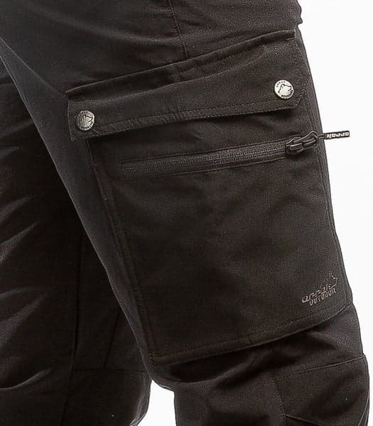 Arrak Motion Flex Pant ulkoiluhousut, musta, view: 4