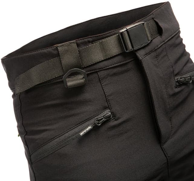 Arrak Motion Flex Pant naisten ulkoiluhousut, musta, view: 2