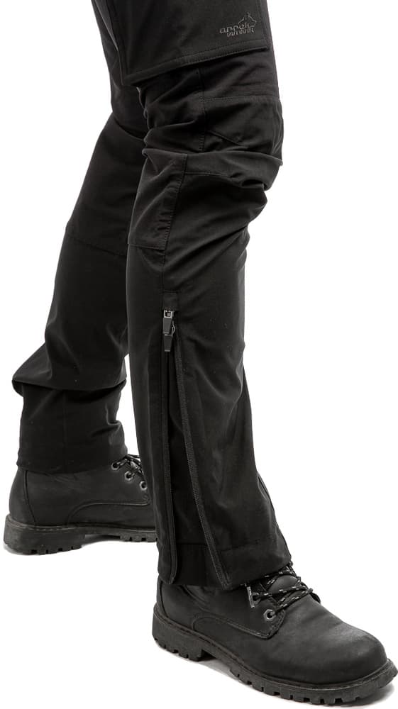 Arrak Motion Flex Pant naisten ulkoiluhousut, musta, view: 4