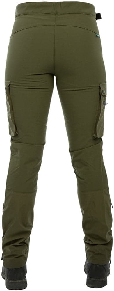 Arrak Motion Flex Pant naisten ulkoiluhousut, oliivinvihreä, view: 1