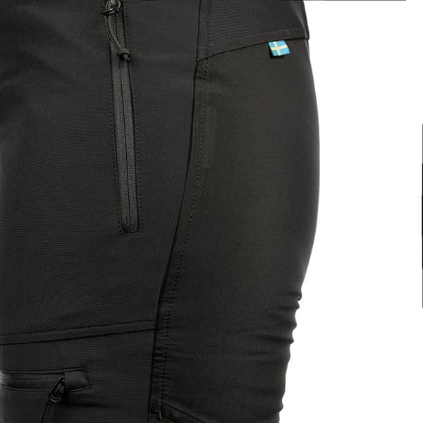 Arrak Performance Pant Black - -tekniset housut ,musta, view: 4