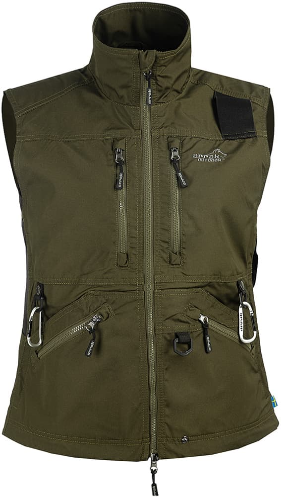 Arrak Competition Vest naisten treeniliivi, oliivinvihreä, view: 0