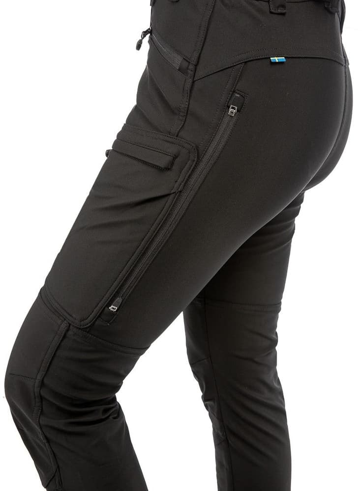 Arrak Thermo Action Pant naisten housut, Black, view: 4