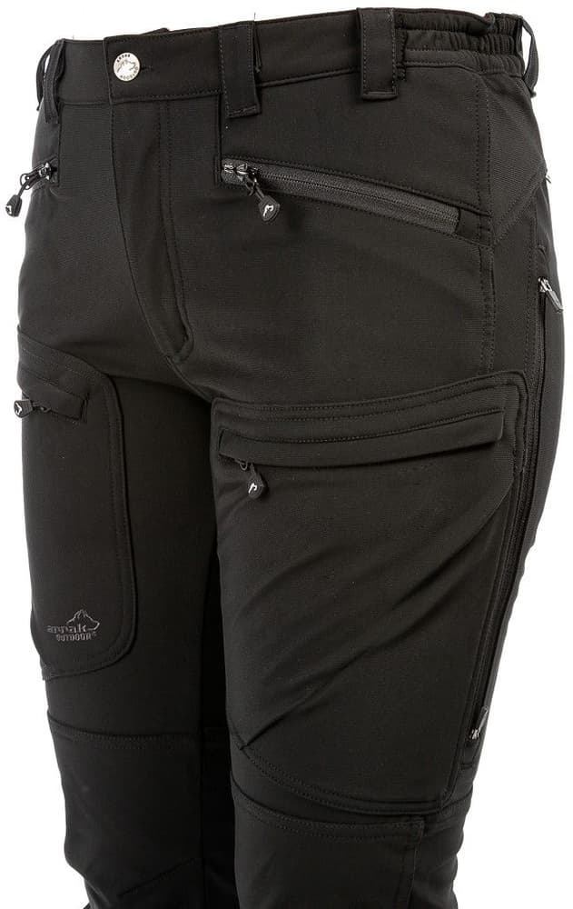 Arrak Thermo Action Pant naisten housut, Black, view: 3
