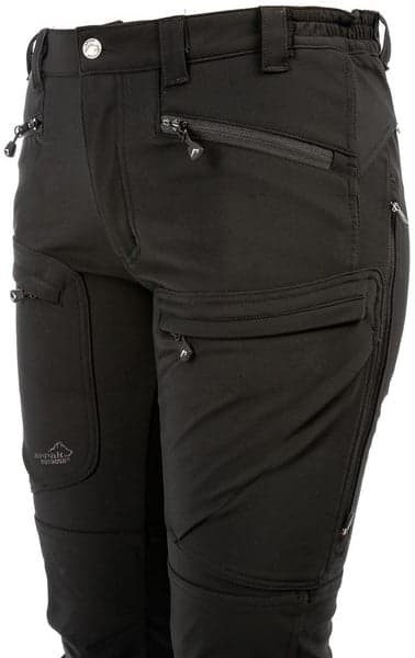Arrak Thermo Action Pant naisten housut, Black, view: 3