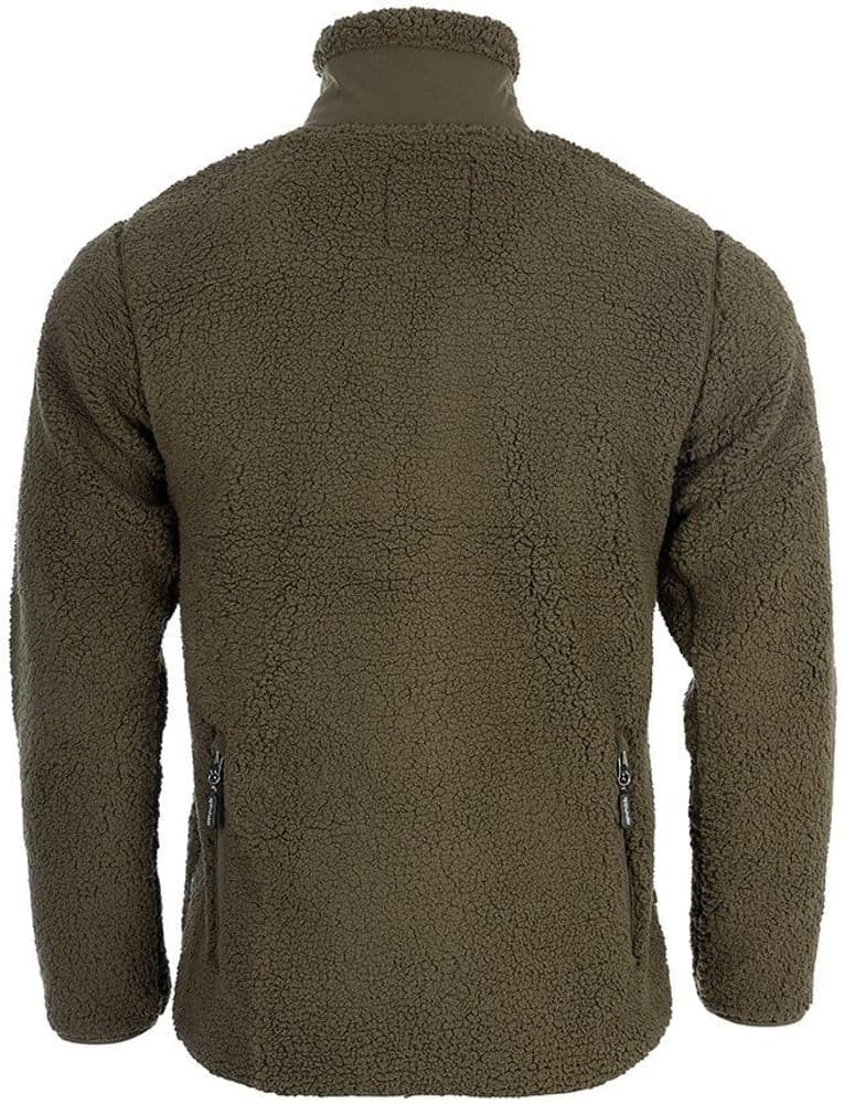 Arrak Sherpa Fleece Jacket fleecetakki, Olive, view: 3