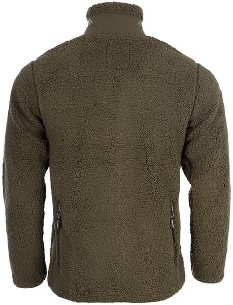 Arrak Sherpa Fleece Jacket fleecetakki, Olive, view: 3