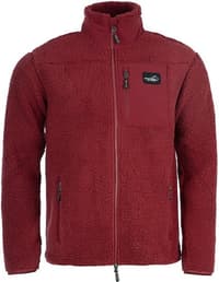 Arrak Sherpa Fleece Jacket fleecetakki, Dark Red - view: 0