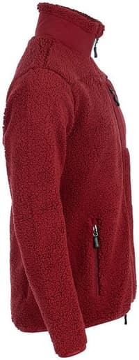 Arrak Sherpa Fleece Jacket fleecetakki, Dark Red - view: 2