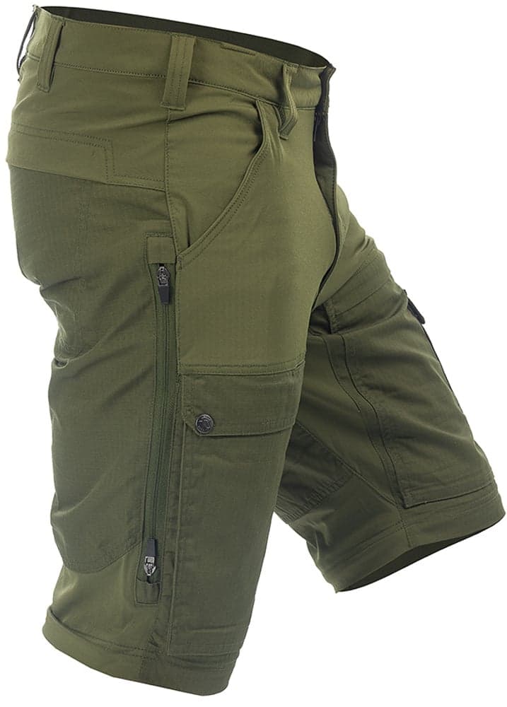 Arrak Flexible Zip Off Pant katkolahjehousut, vihreä, view: 7