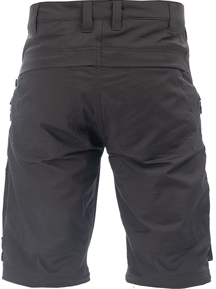 Arrak Flexible Zip Off Pant katkolahjehousut, mustaharmaa, view: 6