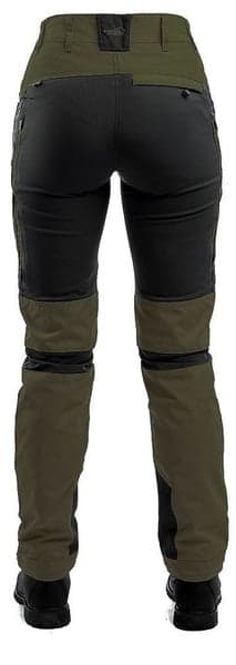 Arrak Active Stretch Pants Olive - -naisten tekniset housut, oliivi, view: 1