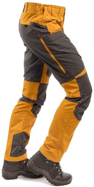 Arrak Active Stretch -ulkoiluhousut, oranssi/ruskea, view: 1