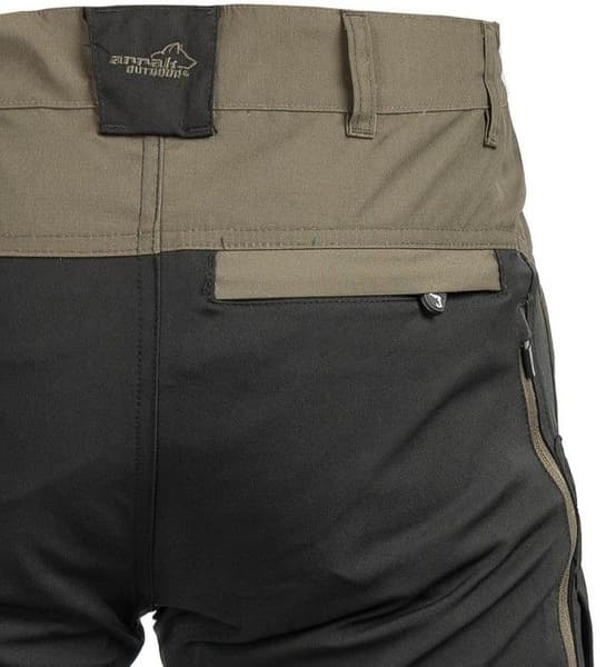 Arrak Active Stretch -ulkoiluhousut, ruskea, view: 4
