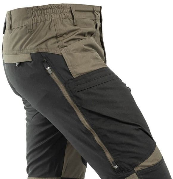 Arrak Active Stretch -ulkoiluhousut, ruskea, view: 5