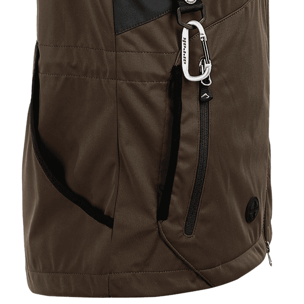 Arrak Akka Softshell Jacket takki, Brown, view: 3