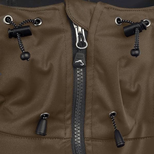 Arrak Akka Softshell Jacket naisten takki, Brown, view: 6