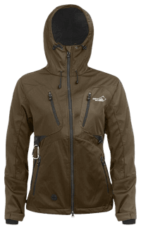 Arrak Akka Softshell Jacket naisten takki, Brown - view: 0
