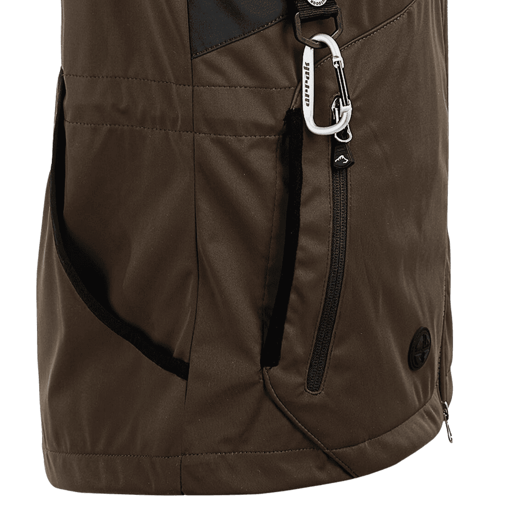 Arrak Akka Softshell Jacket naisten takki, Brown, view: 5