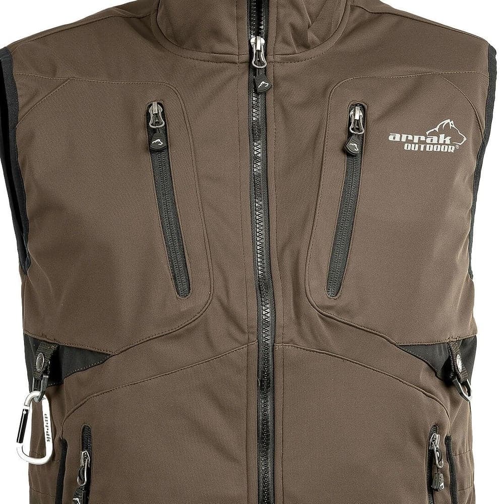 Arrak Acadia Softshell Vest liivi, Brown, view: 4