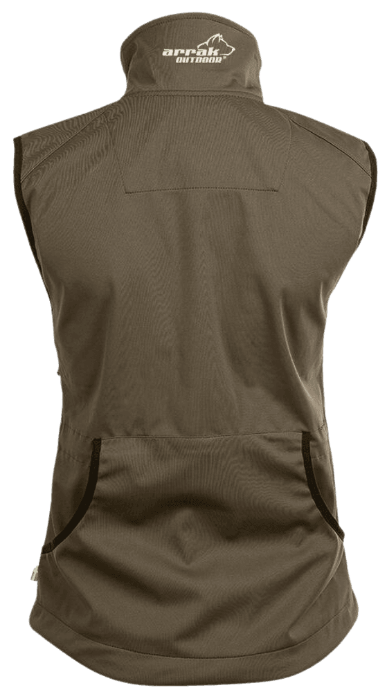 Arrak Acadia Softshell Vest naisten liivi, Brown, view: 2