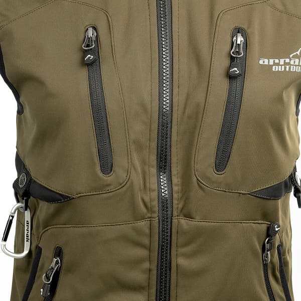 Arrak Acadia Softshell Vest Olive -naisten liivi, oliivi, view: 3