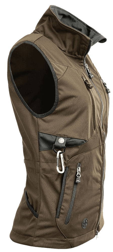 Arrak Acadia Softshell Vest naisten liivi, Brown, view: 1
