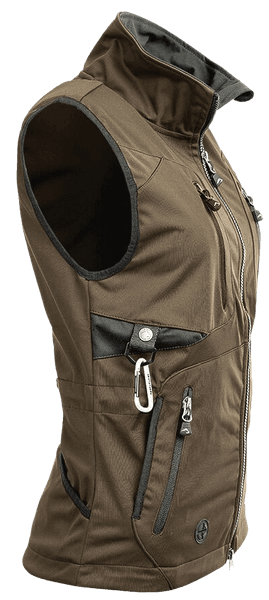 Arrak Acadia Softshell Vest naisten liivi, Brown, view: 1