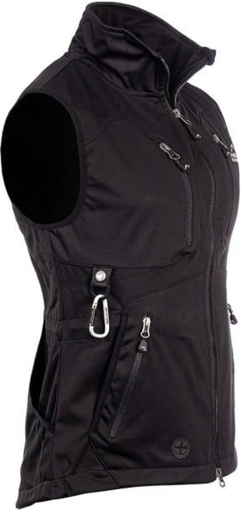 Arrak Acadia naisten softshell-liivi, musta, view: 2