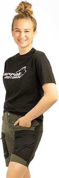 Arrak Active Stretch Shorts naisten shortsit, oliivinvihreä - view: 3