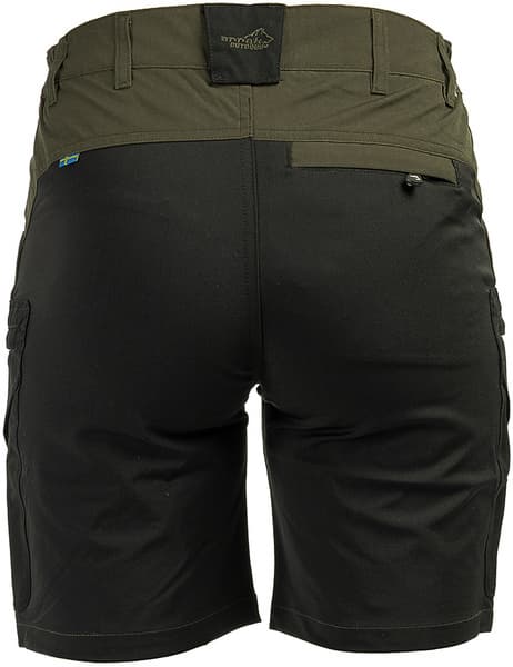 Arrak Active Stretch Shorts naisten shortsit, oliivinvihreä, view: 1