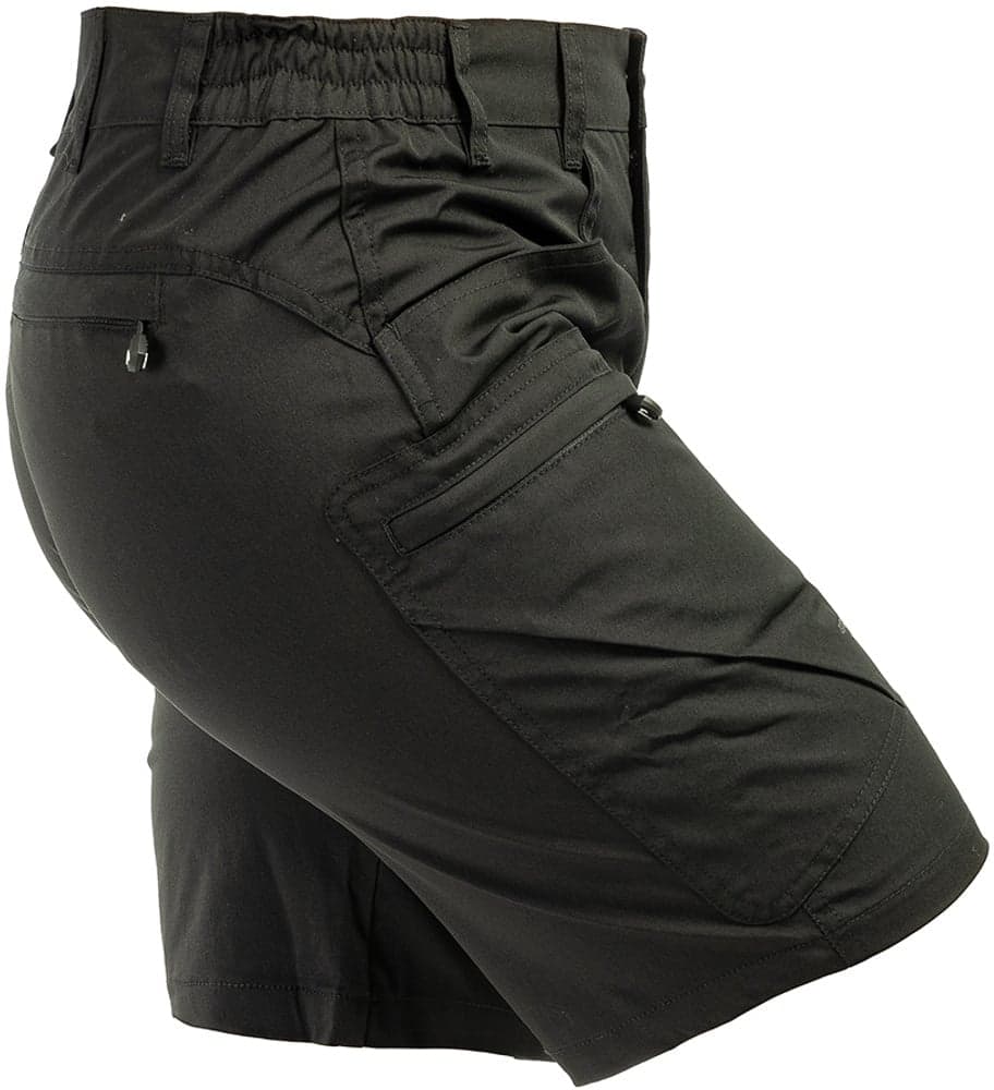 Arrak Active Stretch Shorts naisten shortsit, musta, view: 2