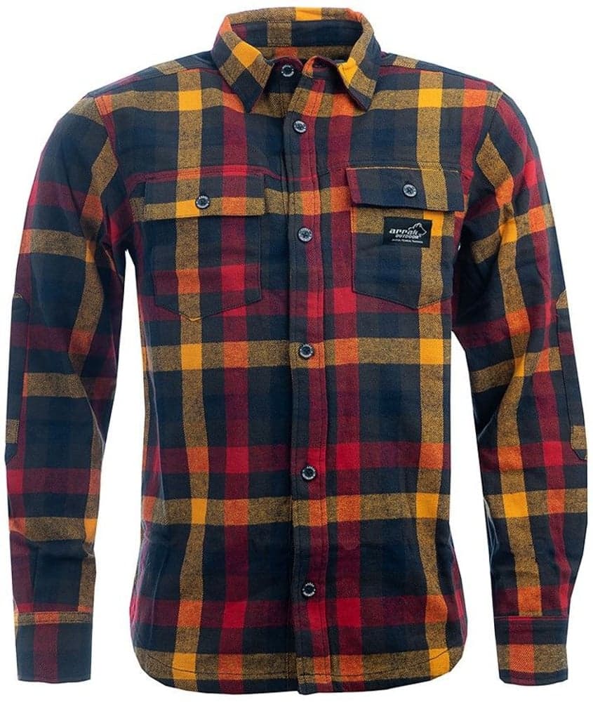 Arrak Flannel Shirt Insulated paita, Navy, view: 0