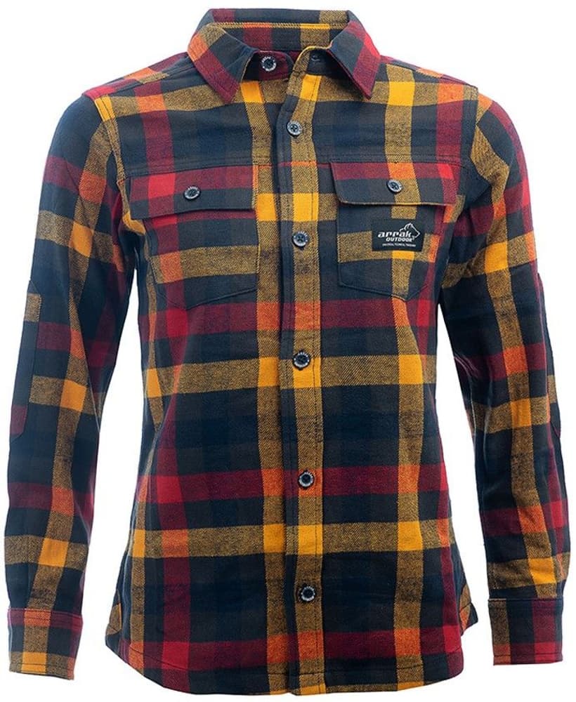 Arrak Flannel Shirt Insulated naisten paita, Navy, view: 0