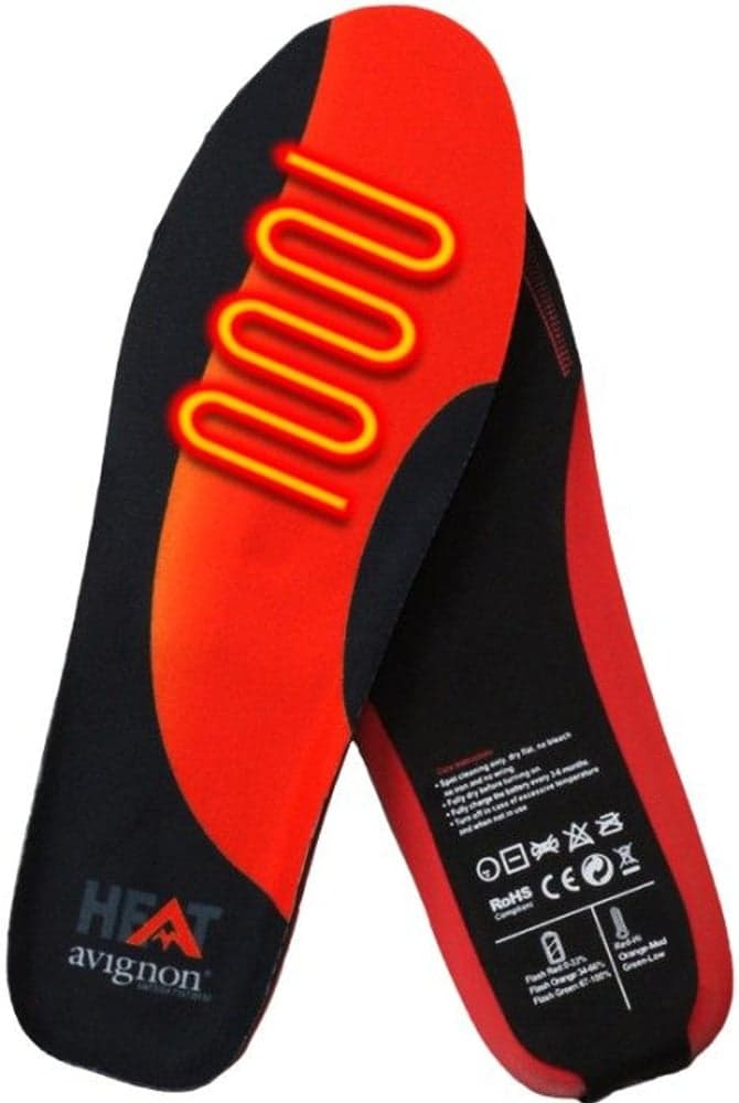 -lämmitettävät pohjalliset kaukosäätimellä, view: 1