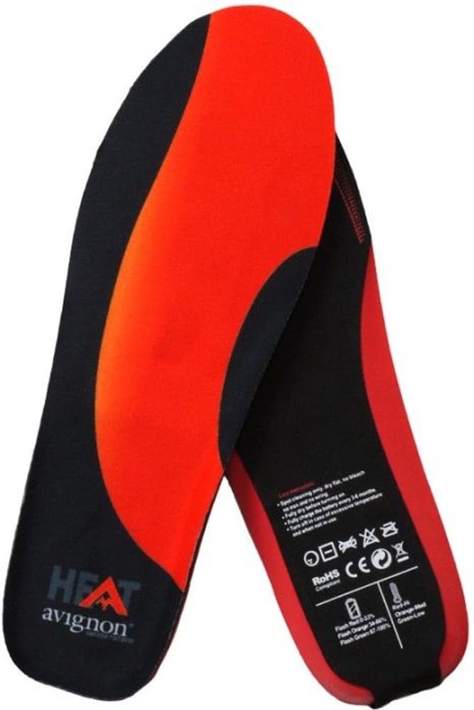 -lämmitettävät pohjalliset kaukosäätimellä, view: 0