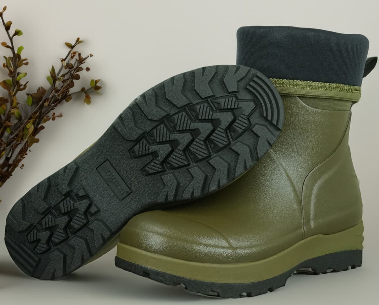 Horndal Mid saappaat -15C unisex, vihreä, view: 2